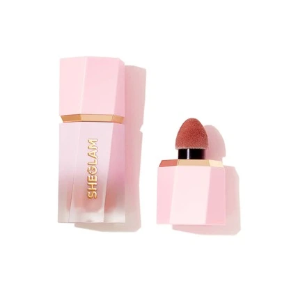 SHEGLAM Fard à Joues Liquide Color Bloom, Fini Mat, Gel CrèMe , Longue Tenue, Ne Se DéColore Pas, TrèS Pigmenté, LéGer, Longue Tenue, Lisse, , NoëL, Hiver, Rose, Marron, Cadeaux Rare Rouge Marque Beauté Visage Maquillage Maquilliage CosméTique Pour Femmes Filles Parfait Pour Hiver Printemps ÉTé IdéAl Pour Y2K ÉLéGant Mode Adapté Pour Anniversaire FêTe Des MèRes Cadeau FêTe PrêT Meilleure Couleur