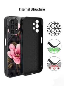 Ốp lưng silicon TPU cứng cáp, chống sốc, mặt kính trong suốt, tương thích với điện thoại Galaxy, v.v. - Màu nghệ tây, phiên bản quốc tế, không phải phiên bản nội địa. - Nhiều màu - Xem 3