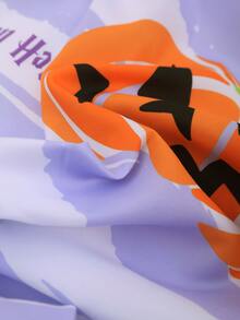 Halloween Pumpkin Pattern Duvet Cover Set Without Filler - Multicolor - View 7