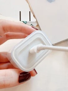 2入組透明數據綫保護頭和充電頭套套裝 - 無色 - 查看 2