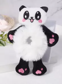 可愛熊貓設計髮圈 - 彩色 - 查看 1