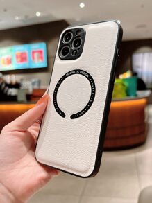 Minimalist Phone Case - Beige - View 1