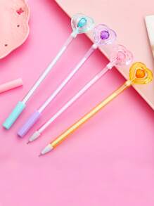 4入組愛心設計中性筆