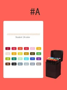 双头马克笔套装 - 彩色 - 查看 8