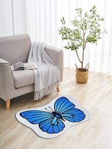 Butterfly Shaped Rug - Multicolor - View 2