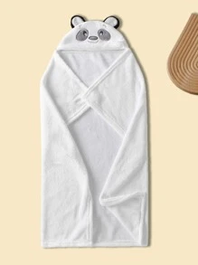 卡通熊寶寶襁褓毯 - 彩色 - 查看 2