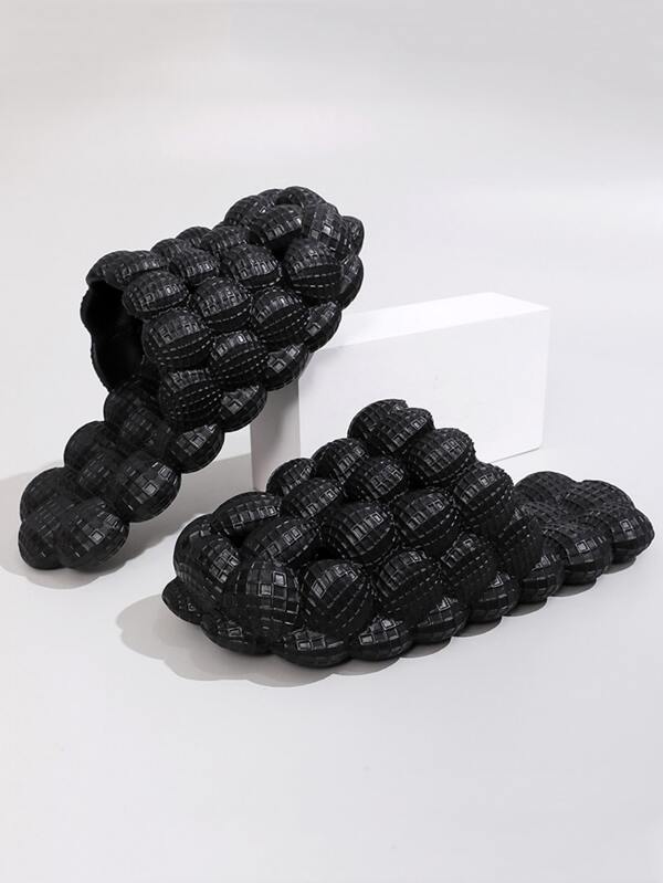 Men Fashion Minimalist Bubble Beach Slides SHEIN USA