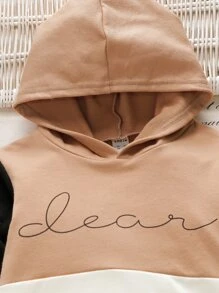 SHEIN Áo nỉ phối màu cho bé trai - Nhiều màu - Xem 4