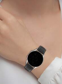 Correa de reloj compatible con Samsung Galaxy Watch 5 - Negro - Ver 4