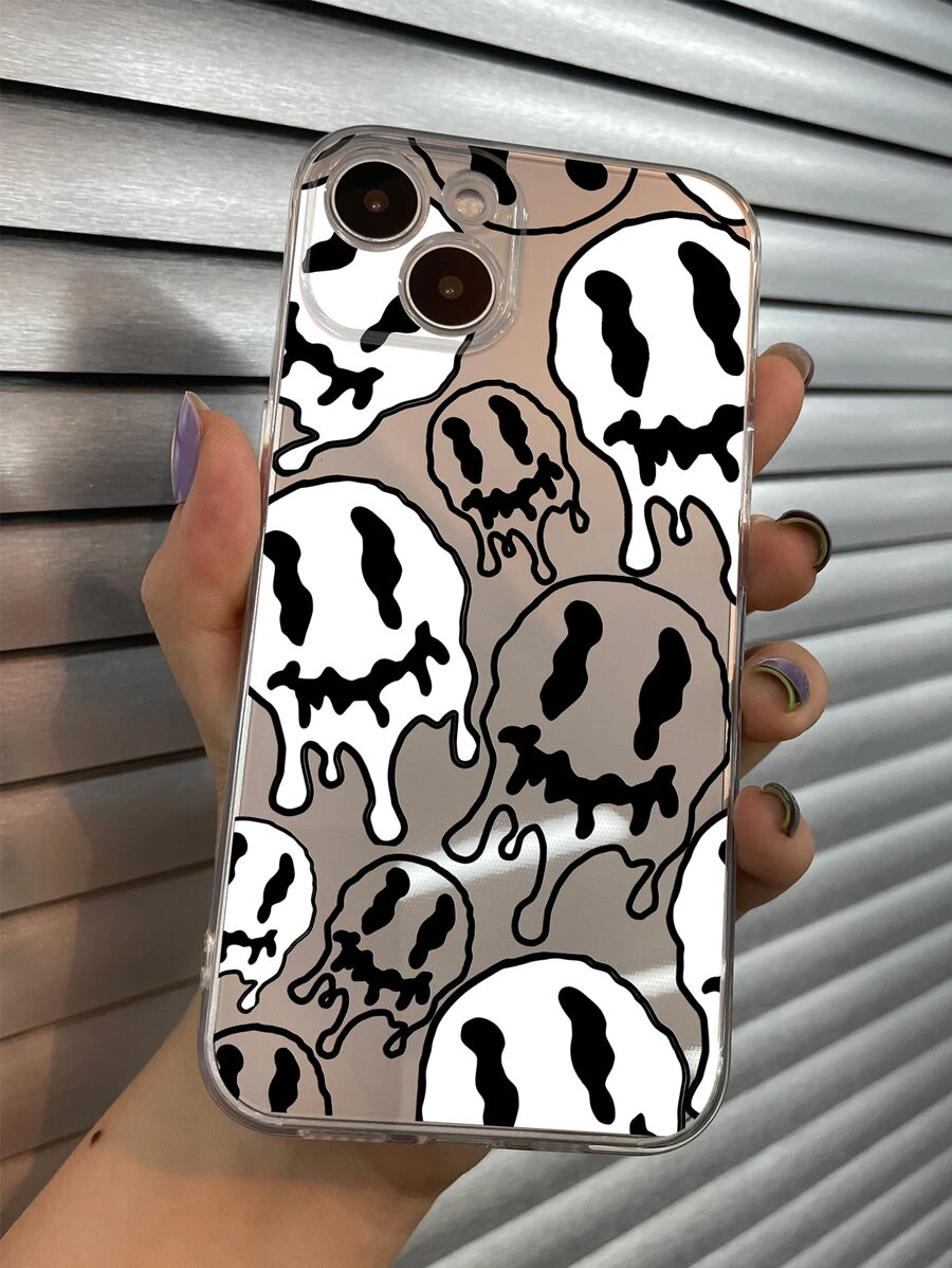 Custodia per telefono con modello smile - Multicolore - Visualizzare 1