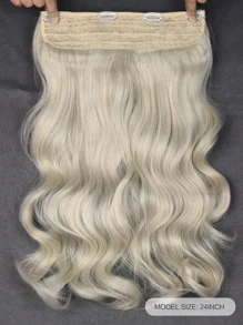 Clip In Long Curly Synthetic Hair Extension