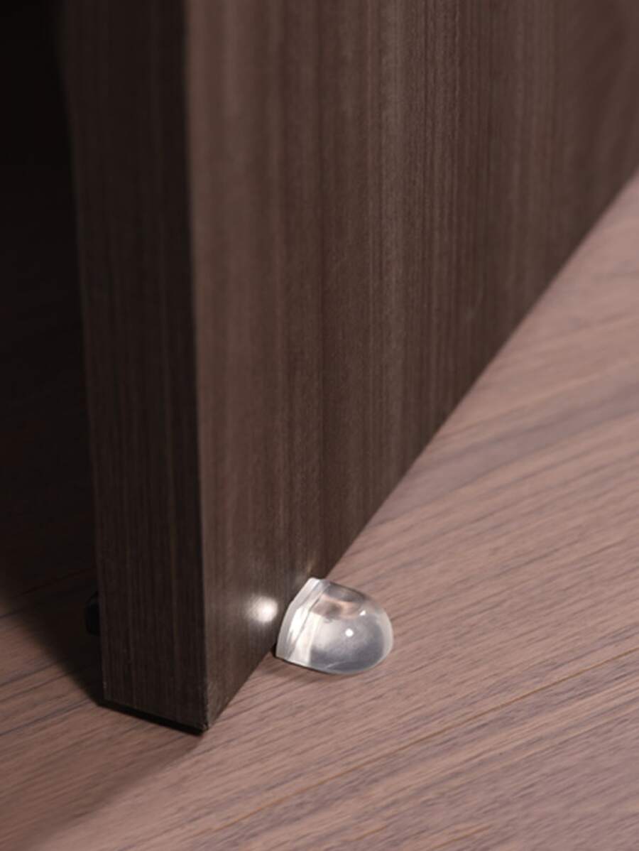 2 piezas Tope de puerta transparente - transparente - Ver 1