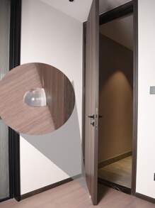 2 piezas Tope de puerta transparente - transparente - Ver 5