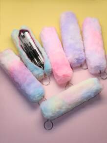 1 pc Gradien Warna Acak Kotak Pensil - MultiWarna - View 2