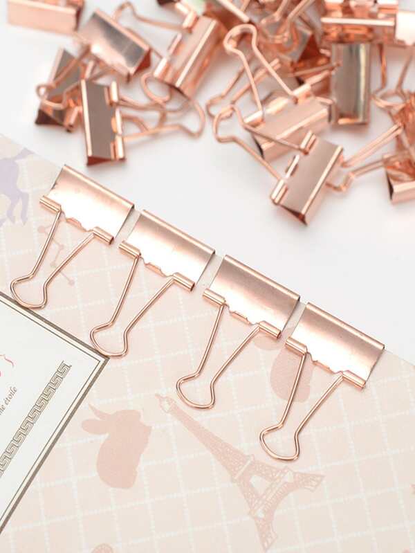 12pcs Iron Binder Clip SHEIN USA