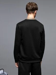 GENTILAND Áo nỉ Nam Lễ Các Thánh Đường phố - màu đen - Xem 5