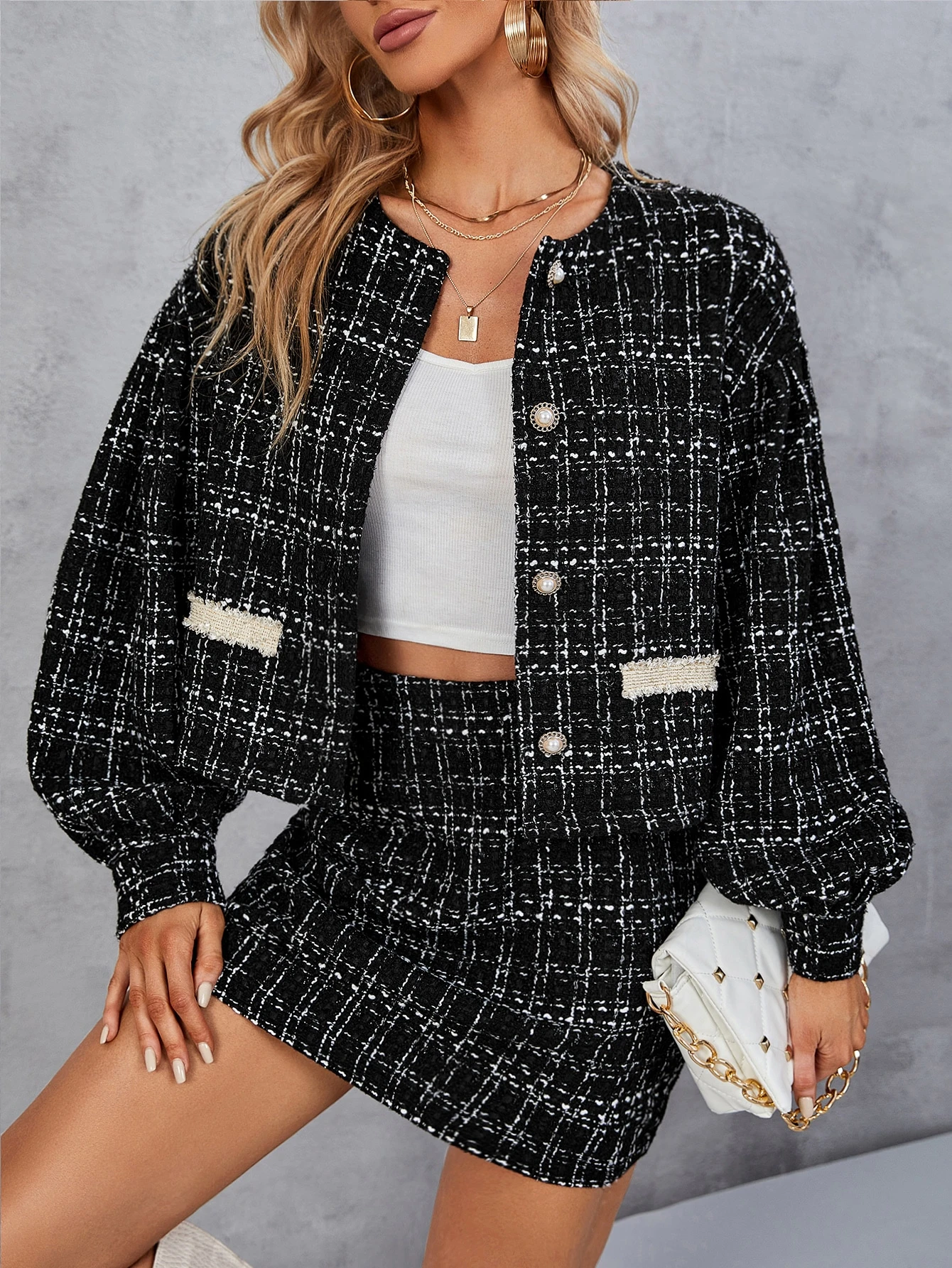 chanel tweed jacket dupe