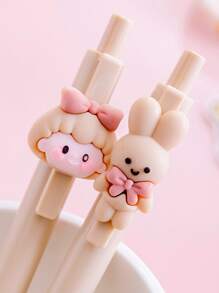 4入組卡通設計隨機中性筆 - 彩色 - 查看 6