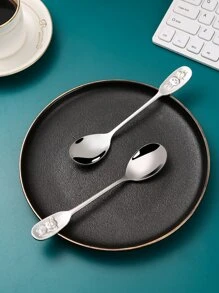 2pcs Animal Detail Random Spoon