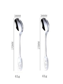 2pcs Animal Detail Random Spoon