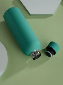 1入組不銹鋼絕緣極簡真空保溫瓶 - 綠色 - 查看 4