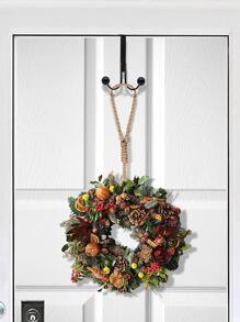 1入組多功能門鉤 - 黑色 - 查看 3