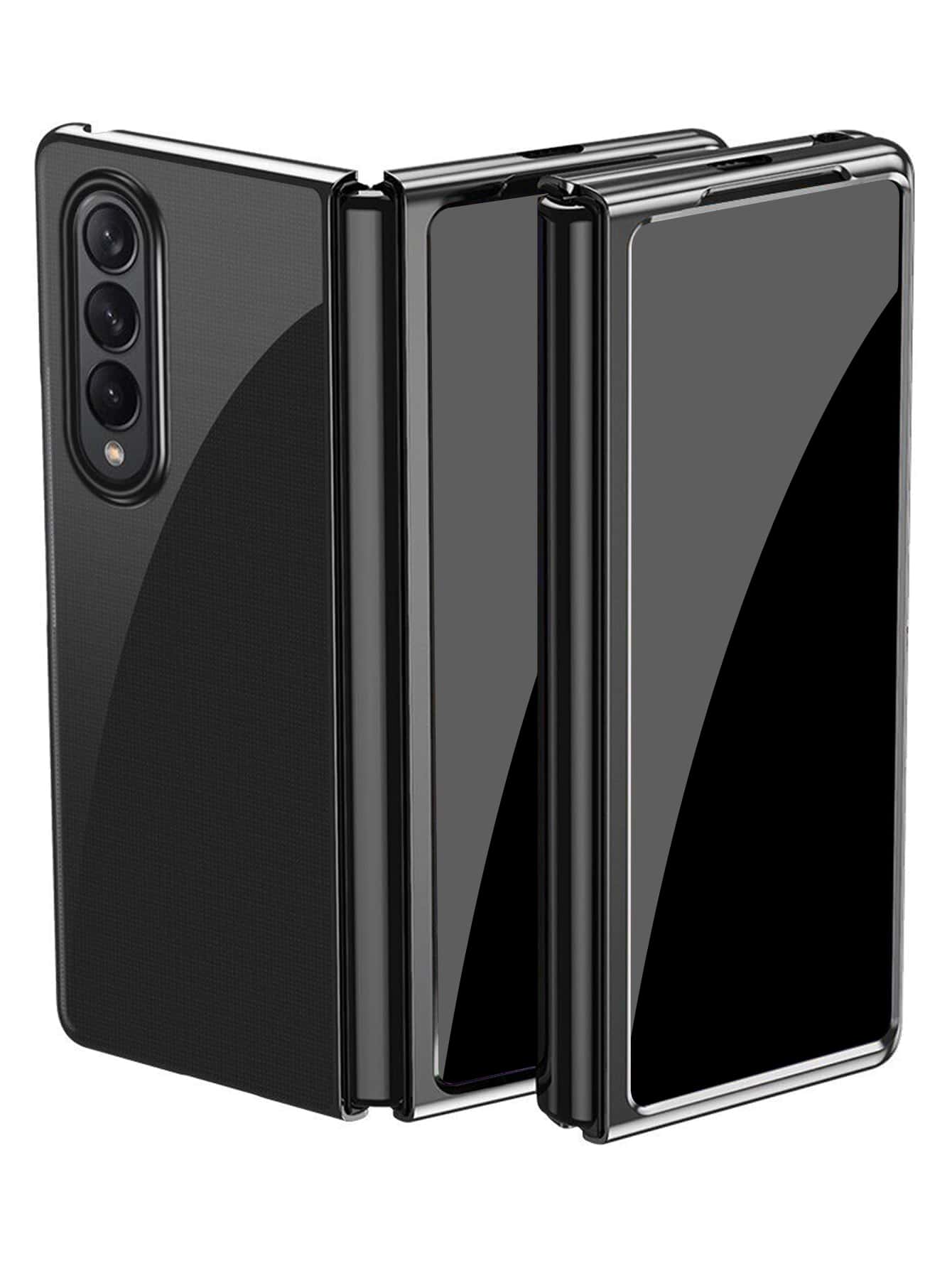 Vỏ điện thoại có thể gập lại - màu đen - Xem 1