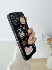 卡通小熊手機殼 - 彩色 - 查看 1