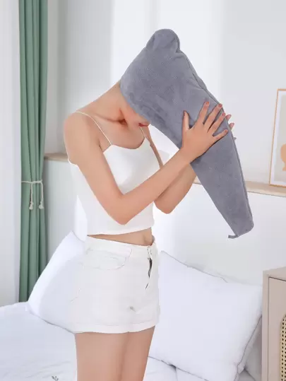 1件装纯色柔软吸水保暖浴巾，休闲高端，适用于沐浴、游泳、浴室、泳池等各种场合，四季皆宜，是家居浴室装饰、返校季的理想之选，也可用于美容院、酒店、运动、居家必备、护肤等场合。