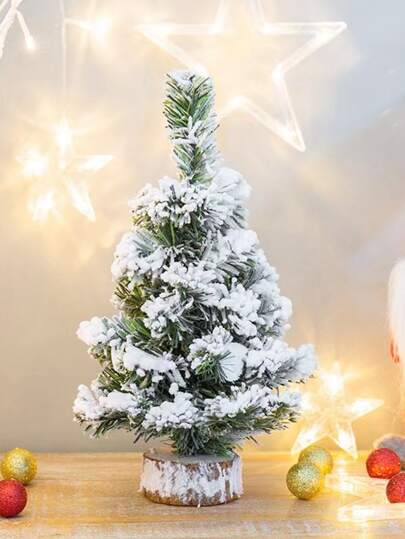 20 厘米/25 厘米/30 厘米微型人造雪松圣诞树桌面装饰最佳礼物