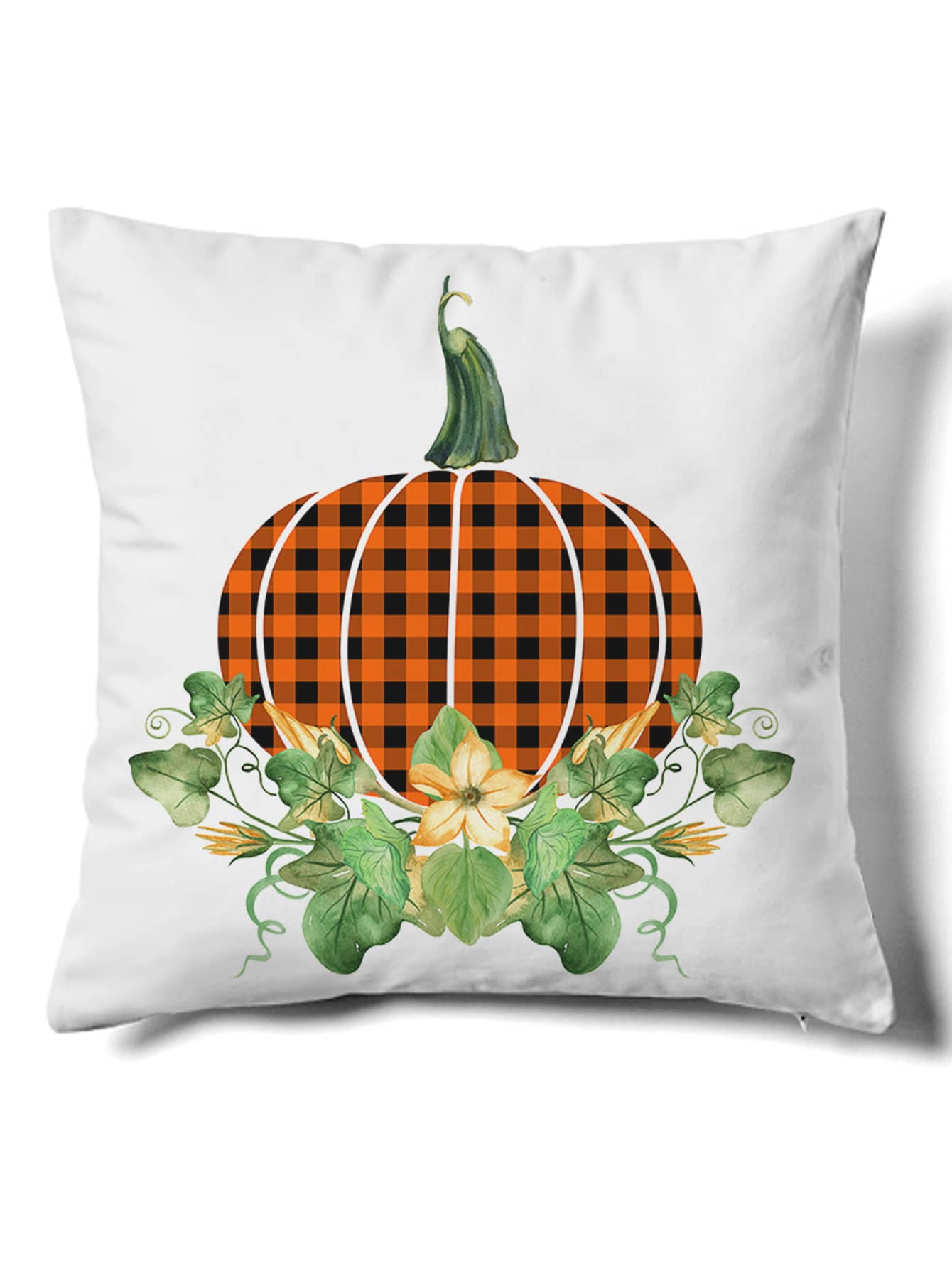 秋季南瓜印花裝飾枕套 - 彩色 - 查看 1