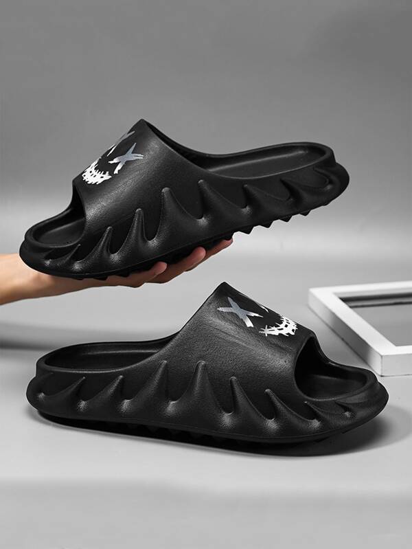 Men's Colorblock Slippers, Summer