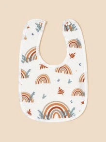 3pcs Random Color Cartoon Graphic Baby Bib - Multicolor - View 5