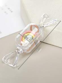 10 piezas Caja de almacenamiento de joya en forma de dulce - transparente - Ver 4