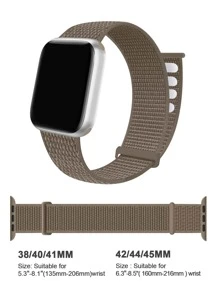Soft And Breathable Sport Nylon Loop Strap Compatible With Apple Watch Bands 38MM 40MM 41MM 42MM 44MM 45MM 46MM 49MM, Women Men Adjustable Straps Compatible With IWatch Series SE Ultra 11 10/9/8/7/6/5/4/3/2/1