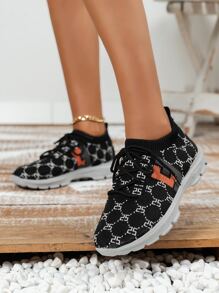 Zapatos de atletismo con cordón delantero - Negro - Ver 2