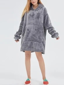 1入組可穿戴蓋毯 - 灰色 - 查看 3