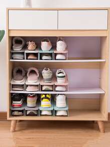 1入組素色隨機鞋架 - 彩色 - 查看 2