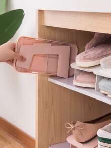 1入組素色隨機鞋架 - 彩色 - 查看 4