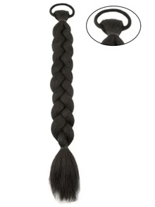 Xương cá Bím tóc Phần mở rộng tóc đuôi ngựa - màu đen - Xem 3
