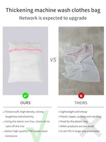 yekee 1pc Random Color Underwear Laundry Bag - White - View 5