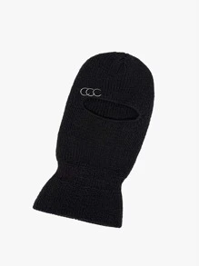 Pasamontañas con aro O - Negro - Ver 2