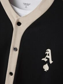 Manfinity Hypemode Áo sơ mi Nam Nút phía trước Khối Màu Giải trí - Nhiều màu - Xem 4