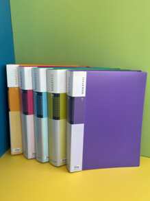 2 piezas Folleto de archivo al azar - Multicolor - Ver 1