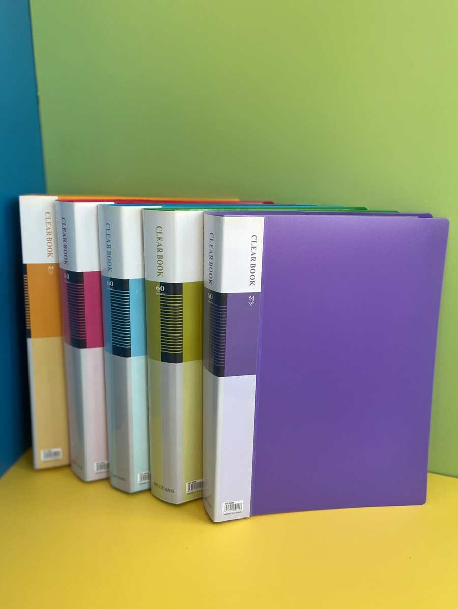 2 piezas Folleto de archivo al azar - Multicolor - Ver 1