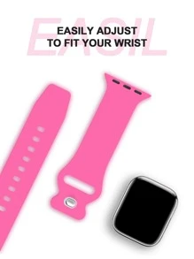 Sport Silikon Band kompatibel mit 40mm 38mm 41mm 44mm 45mm 46mm 42mm 49mm Damen Herren, weiches Armband wasserdichter Ersatz Sport Armband kompatibel mit Band Serie Ultra 11 10 9 8 7 6 5 4 3 2 1 SE als Geschenk für Studenten zum Schulstart