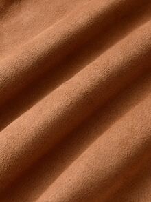 SHEIN 小女童加絨內裏腰帶外套馬甲無毛衣