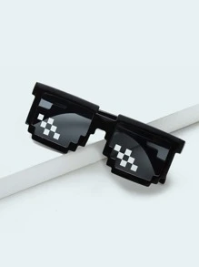 兒童馬賽克設計太陽眼鏡