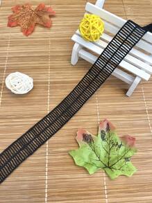 1pc Hollow Out DIY Sewing Trim - Black - View 1