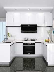 1 cuộn Giấy dán tường màu trơn, Phim dán tường trắng sáng trơn, Giấy dán tường tự dính dùng để trang trí bàn tủ, phông nền trang trí nhà cửa, Miếng dán tường lột, Giấy dán tường, Giấy dán tường, Vật dụng trang trí mùa xuân Làm mới ngôi nhà của bạn, Miếng dán trang trí Rama Quà tặng sinh nhật tốt nghiệp - trắng - Xem 2